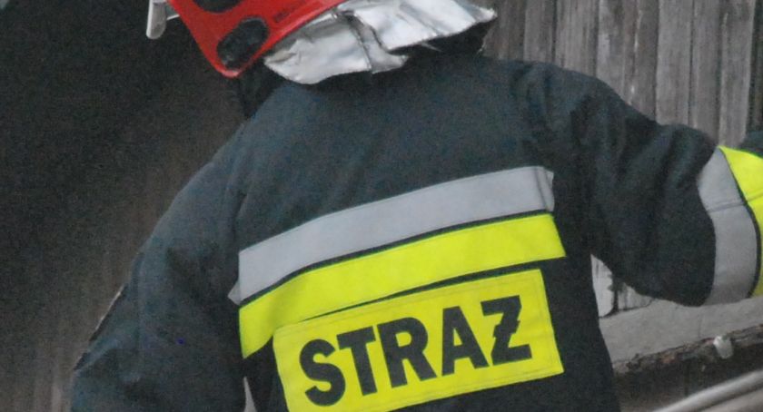 Zabytkowy dworek w płomieniach. Straty na ok. 20 tys. złotych