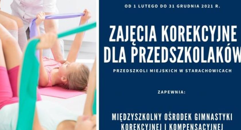 Gimnastyka korekcyjna dla przedszkolaków