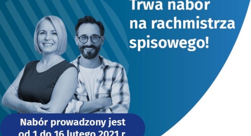 Przedłużony termin na rachmistrza spisowego
