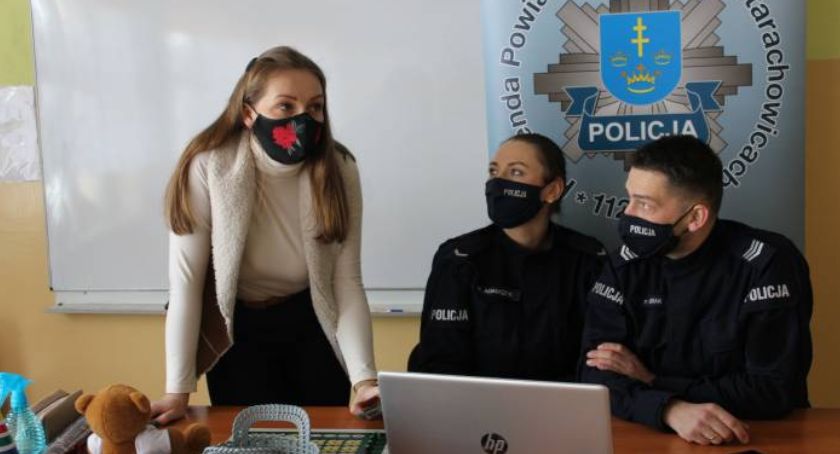 Adamów. Policja w szkole
