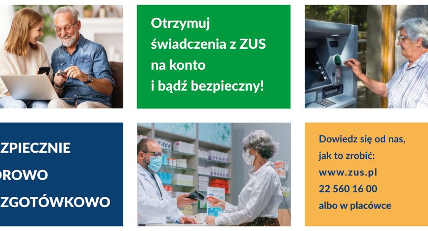  Bezpiecznie, zdrowo, bezgotówkowo... emerytura na konto