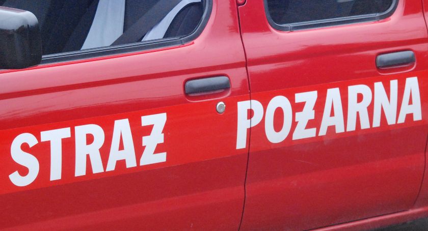 Pożar w Starachowicach. Rodzina ewakuowała się przed przyjazdem strażaków