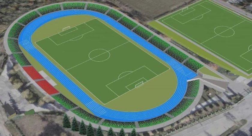 Stadion w Starachowicach. Rozpoczęły sie zmiany