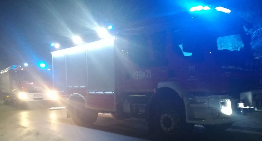 Pożar w Wąchocku. Sadze tliły się do końca