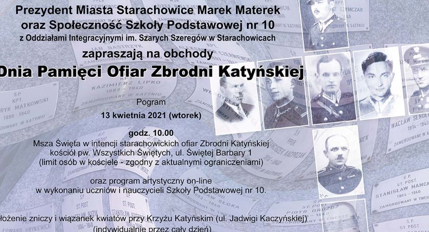 Starachowice. Dzień Pamięci Ofiar Zbrodni Katyńskiej