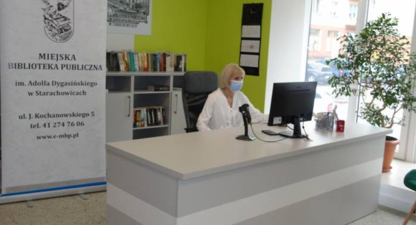 Starachowicka biblioteka w nowej krasie