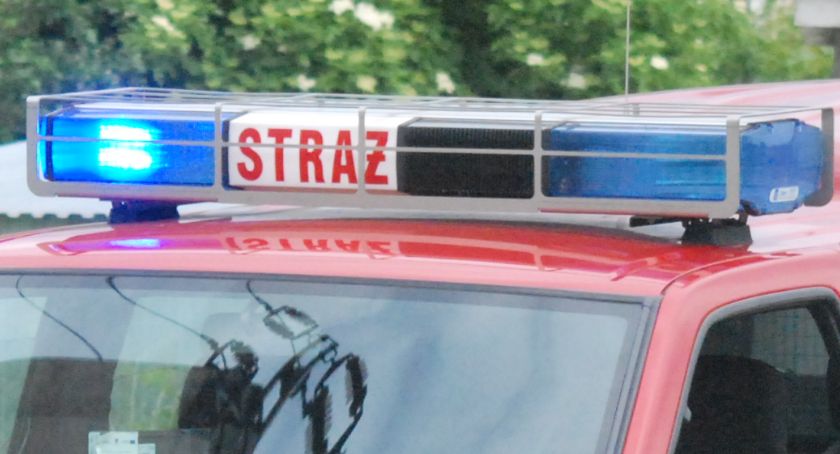 Pożar w Rudniku. Strażackie syreny zawyły przed południem