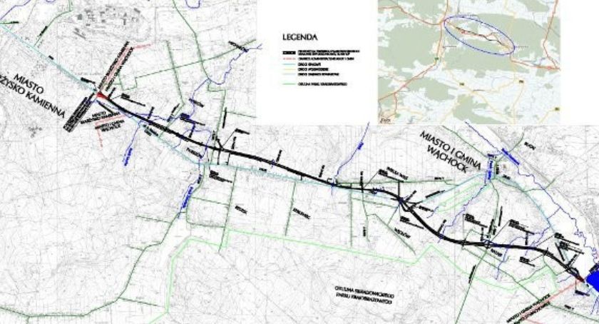 Wąchocka obwodnica. Będą prace wykopaliskowe