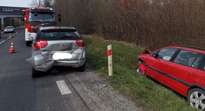 Zaczęło się. Wypadek w Marculach