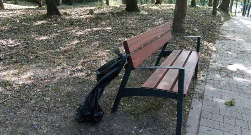 Jaki park - takie kosze?