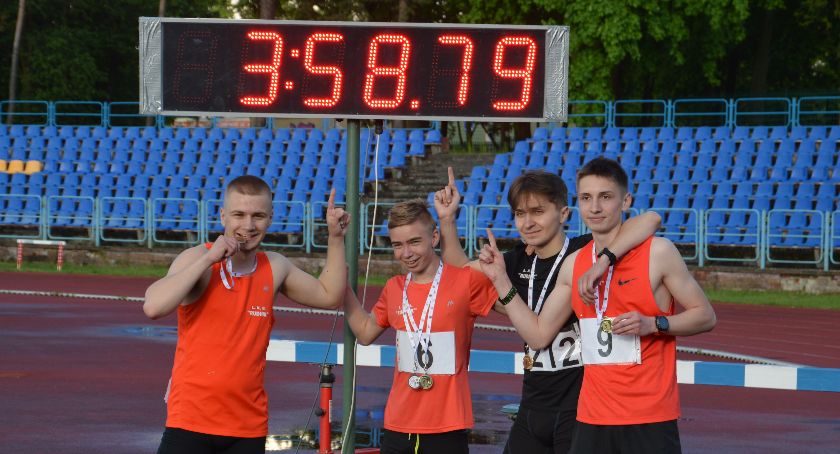 Nasi na lekkoatletycznym podium. Start, który już przeszedł do historii