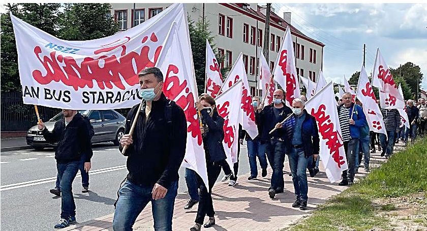 Starachowice. Protest w MAN przybiera na sile