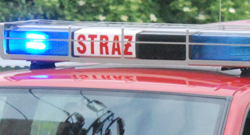 W środku nocy. W Starachowicach spadł z wysokości