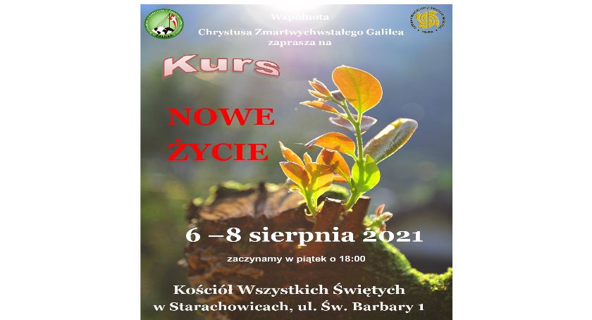 Zaproszenie na kurs Nowe Życie