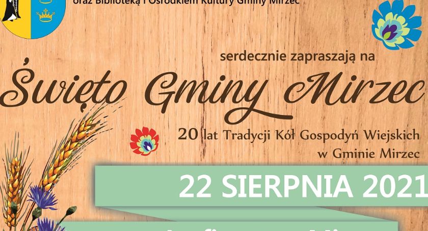 Mirzec. Święto gminy i 20-lecie czterech kół gospodyń wiejskich!