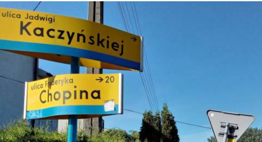 Ulice w Starachowicach mają nazwiska i imiona...