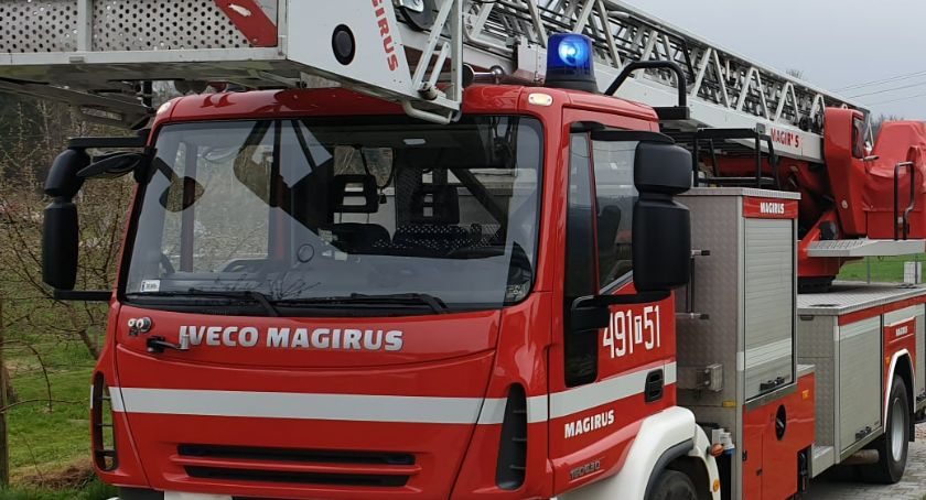 Pożar w Starachowicach. Strażacy interweniowali na ul. Jeleniej