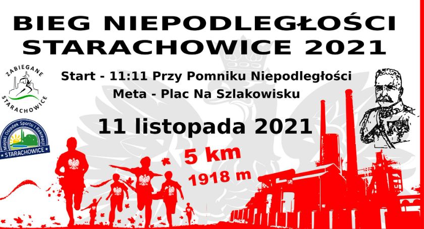 Bieg Niepodległości Starachowice 2021 coraz bliżej. Warto wziąć w nim udział 