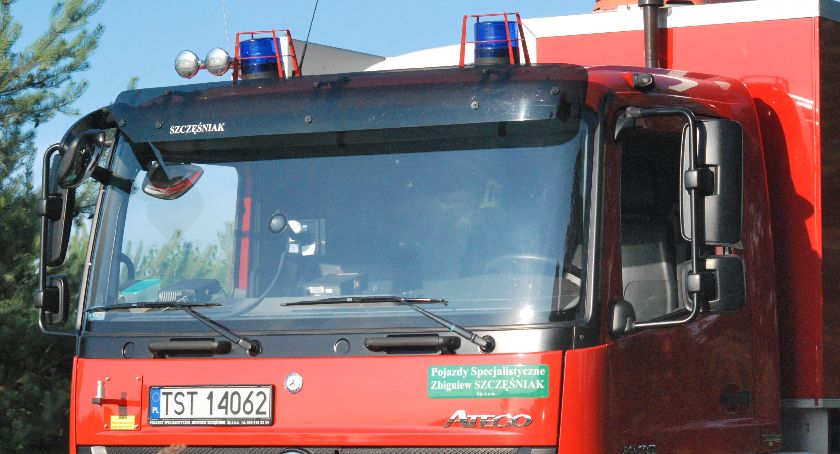 Akcja strażaków w Starachowicach. Stanęli na wysokości zadania