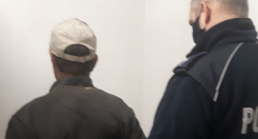  Kradzież na terenie gminy Bodzentyn. Złodziej już w policyjnych kajdankach