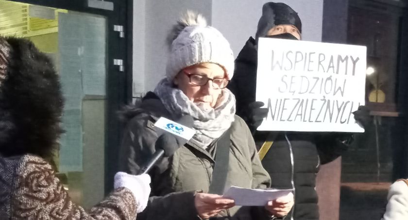 Starachowice solidarne z represjonowanymi sędziami