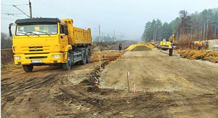 Wąchock. Droga zamiast przejazdu kolejowego
