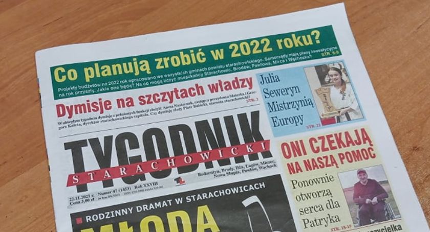 Zacznij tydzień z Tygodnikiem Starachowickim