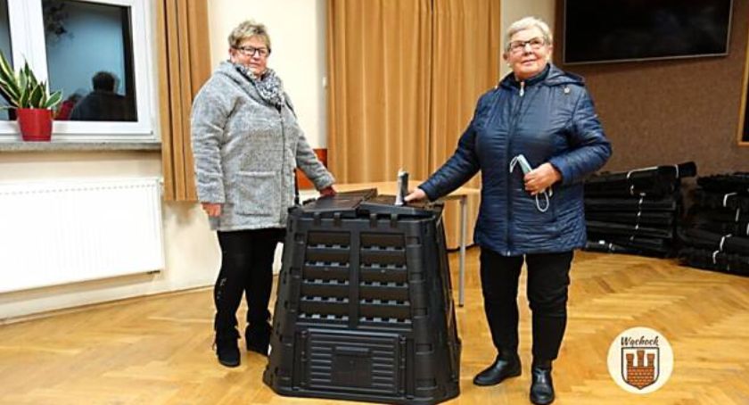 W gm. Wąchock czyste powietrze i kompostowniki