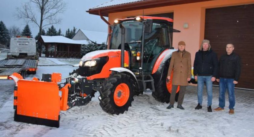 Gm. Mirzec. Traktor komunalny już jest!