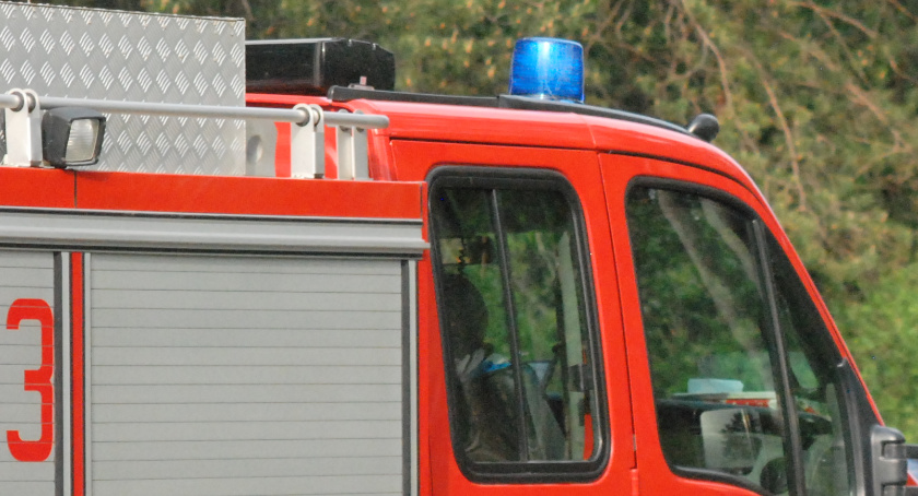 Pożar w Bodzentynie. Wszystko przez sadze w kominie