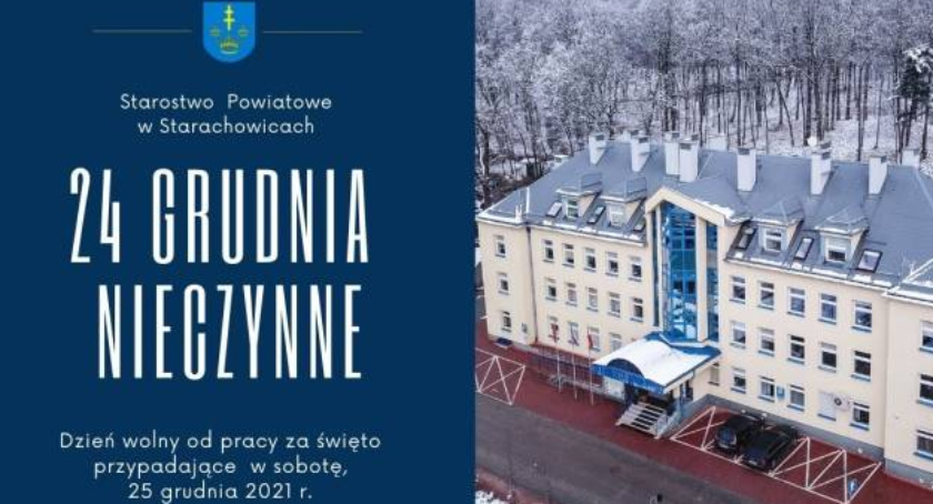 Starachowice. W Wigilię starostwo nieczynne
