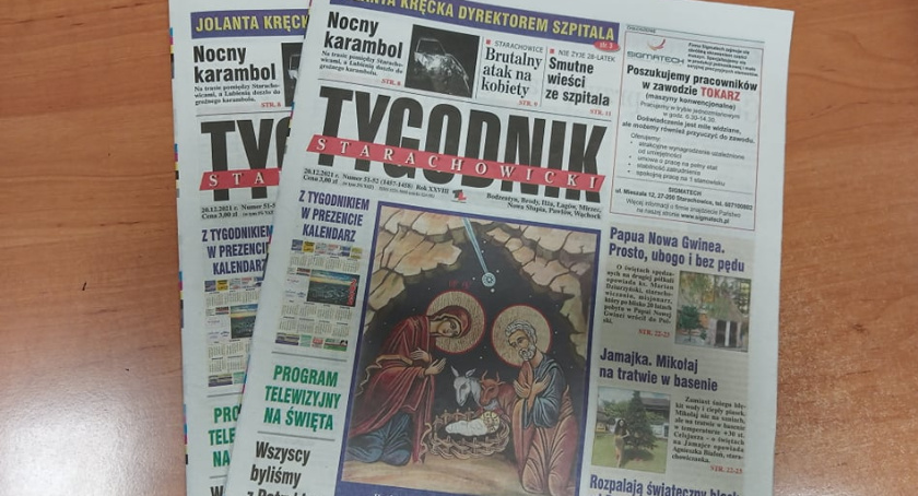 TYGODNIK Starachowcki - poleca się na święta i Nowy Rok