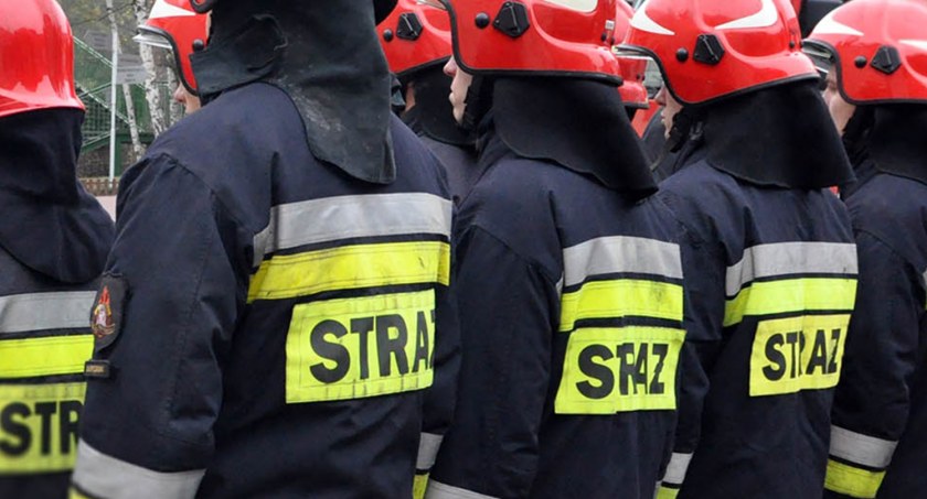 Pożar w miejscowości Stara Słupia. Domownicy mieli sporo szczęścia