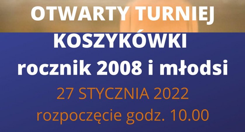 Otwarty turniej koszykówki w Starachowicach. 27 stycznia powalczą o trofeum 