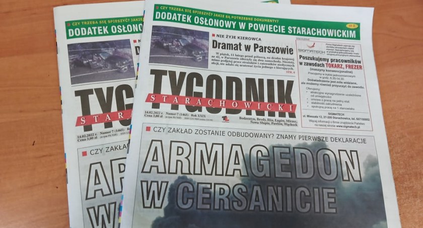 Tygodnik Starachowicki czeka na Was w kioskach i sklepach