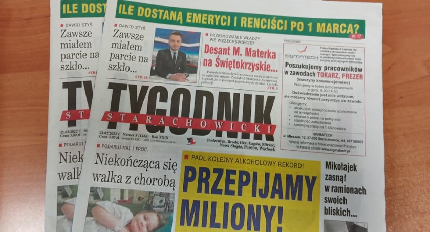 Nowy tydzień z Tygodnikiem Starachowickim