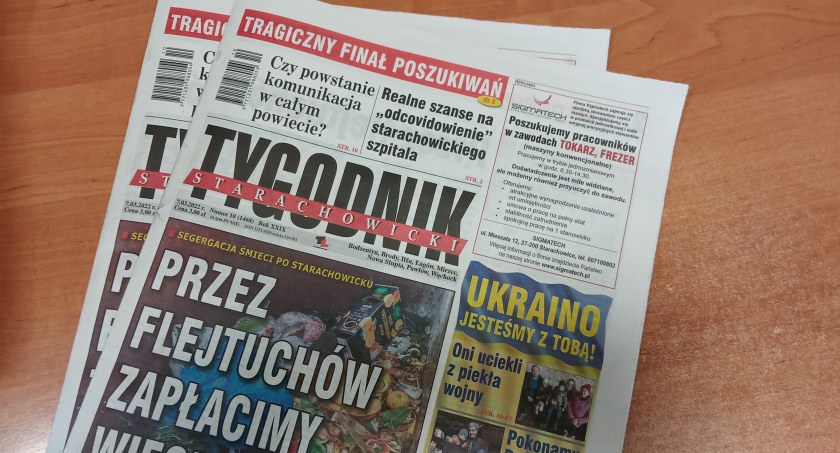 Nowy Tygodnik Starachowicki już w sprzedaży