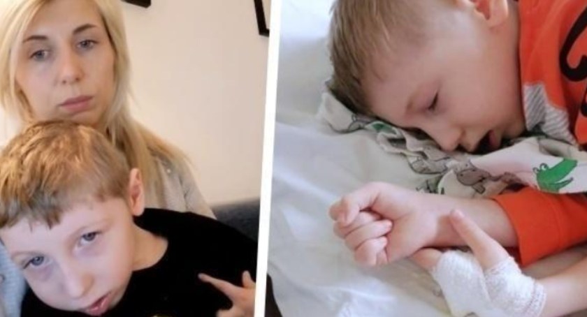 Mama Antosia z gminy Pawłów walczy o życie syna