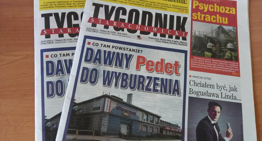 Tygodnik Starachowicki czeka na Was w kioskach i sklepach