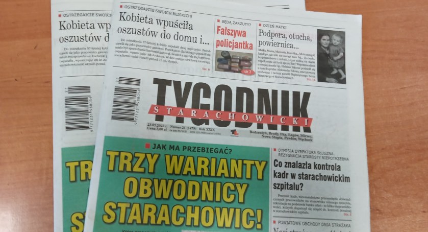 Nowy numer Tygodnika Starachowickiego się poleca