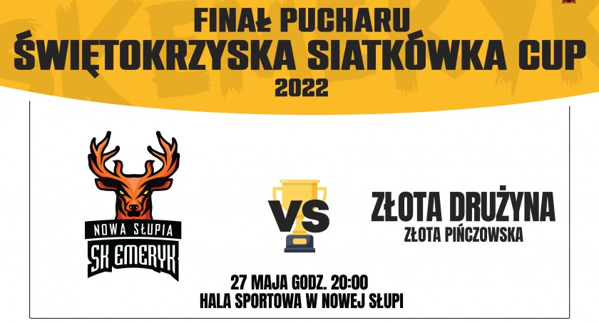 W piątek wielki finał Pucharu Świętokrzyska Siatkówka Cup 2022. Emeryk SK Nowa Słupia faworytem batalii