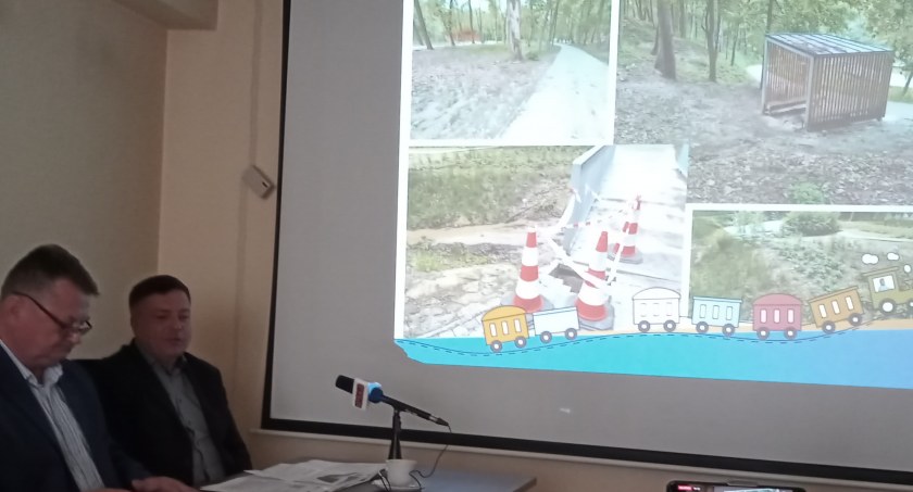 Podróż po starachowickiej Arkadii, czyli... park po rewitalizacji - do rewitalizacji