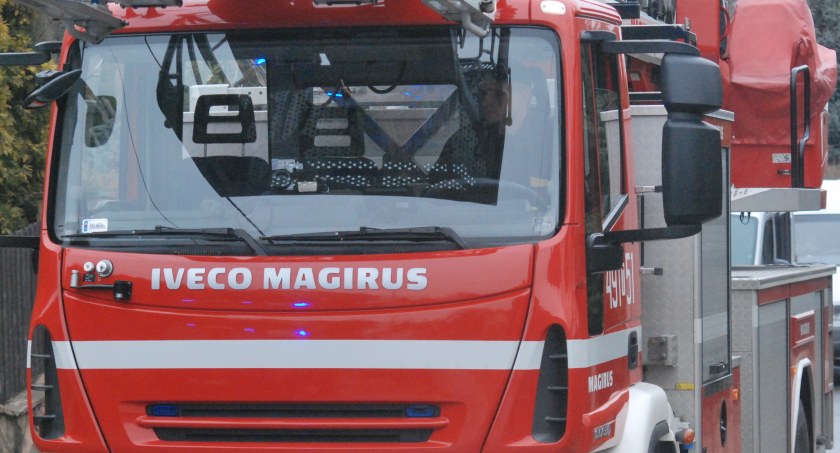 Strażacka akcja w miejscowości Bukówka. Z kobietą nie można było nawiązać kontaktu