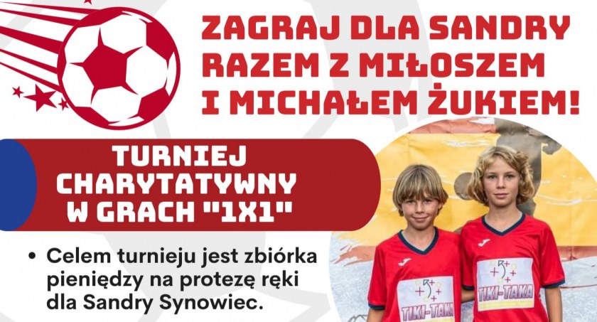 10 lipca charytatywny event w Starachowicach. Sandra potrzebuje naszej pomocy