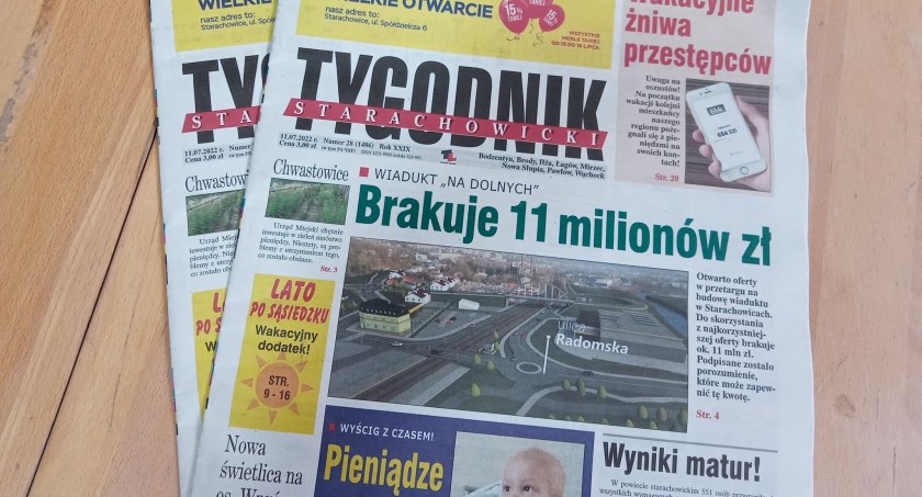 Tygodnik Starachowicki ma dla Was nowe informacje na nowy tydzień