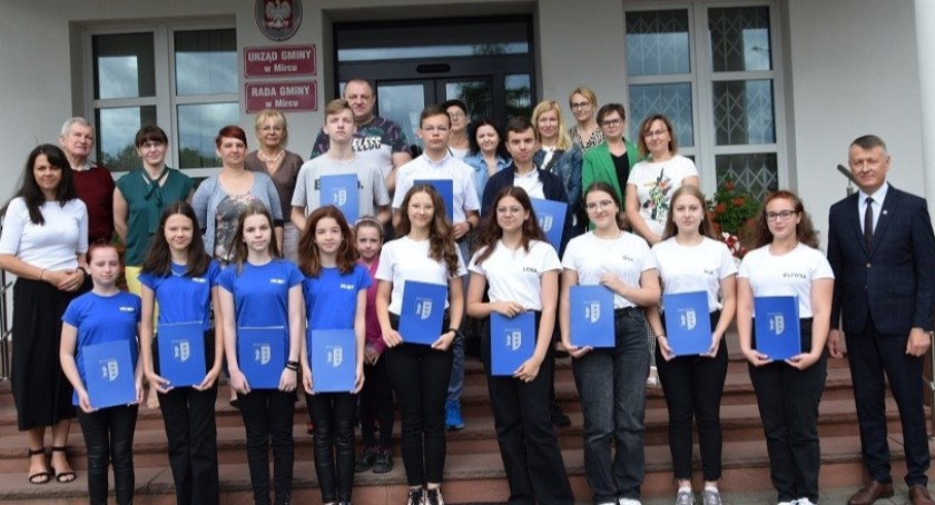 Edukacyjne Nagrody wójta gminy Mirzec