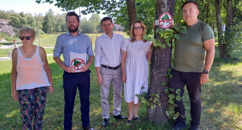Mówią stanowcze „NIE” przeciwko masowej wycince drzew w Starachowicach. Co na to władze miasta?