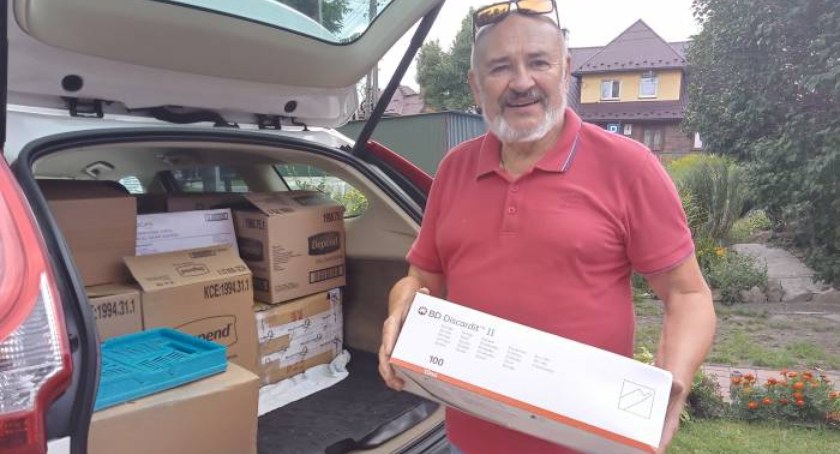 Pomoc wciąż płynie ze Starachowic na Ukrainę