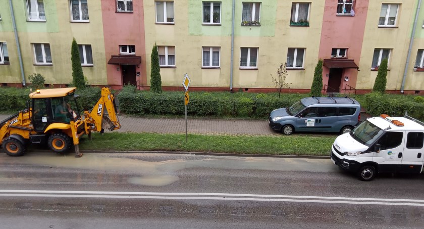 Awaria wodociągu na osiedlu Majówka w Starachowicach