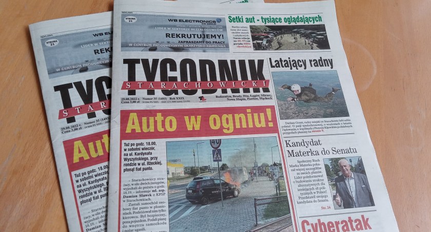 Tygodnik Starachowicki na nowy tydzień